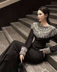 Vivian Long Black Dress