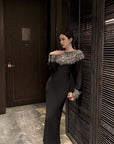 Vivian Long Black Dress