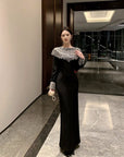 Vivian Long Black Dress