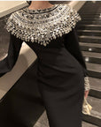 Vivian Long Black Dress