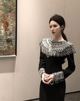 Vivian Long Black Dress