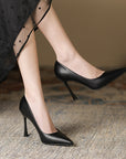 Black High Heel Stilettoes