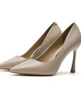 Beige High Heel Stilettoes