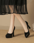 Naomi Luxe High Heel Pumps