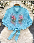 Lilian Embroidered Blouse
