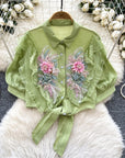 Lilian Embroidered Blouse