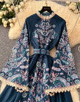Grace Paisly Print Maxi Dress