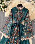 Grace Paisly Print Maxi Dress