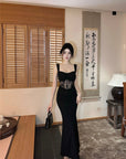 Cora Black Corset Dress