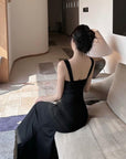 Cora Black Corset Dress