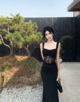 Cora Black Corset Dress