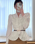 Vera Ruffled Shirt