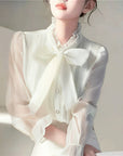 Elaina Bowknot Blouse