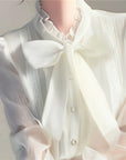 Elaina Bowknot Blouse