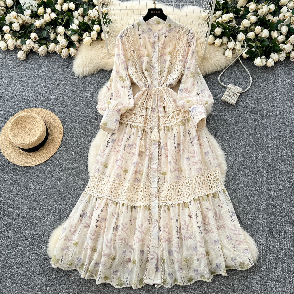 elianna maxi dress Elianna Embroidery Luxe Maxi Dress – VÈRV LABEL®