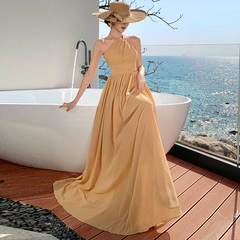sachin and babi light blue dress Run Free  A sneak peek from what's coming next at Sky Eagle Collection.  Our silk halter dresses featuring running horses light, fluid, and full of  movement. Effortless. Bold. A little wild