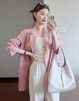 Thea Linen Blazer