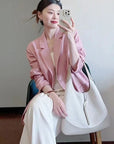 Thea Linen Blazer