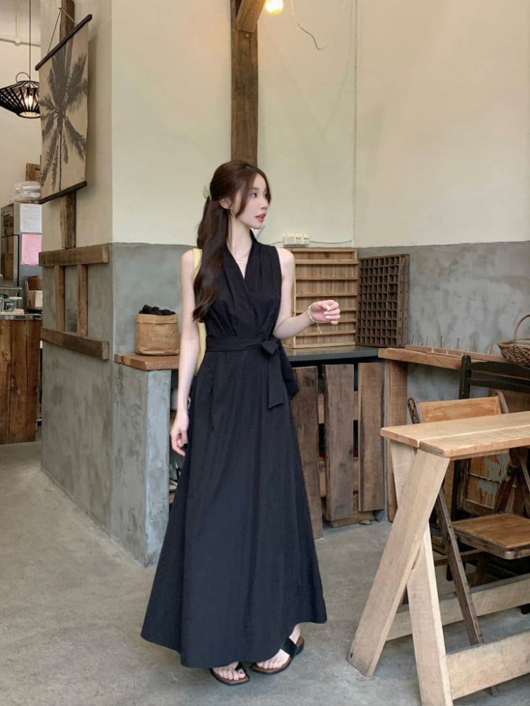 cotton tie dress Leia Cotton Tie Dress – VÈRV LABEL®