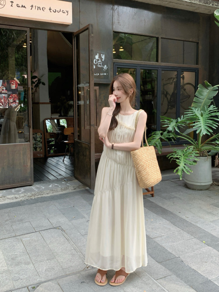 【AMERI】LUSTER TIERED LAYERED DRESS Ameri LUSTER TIERED LAYERED DRESS AMERI】LUSTER TIERED LAYERED