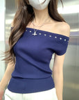 Hayden Rivet Soft Knit Top