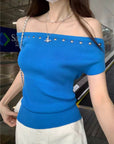 Hayden Rivet Soft Knit Top