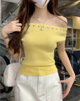 Hayden Rivet Soft Knit Top