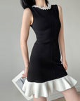 VERV Sondra Pearl Knit Short Dress