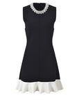 VERV Sondra Pearl Knit Short Dress