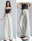 Brynn High Waist Linen Pants