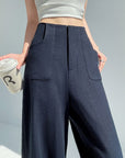 Brynn High Waist Linen Pants