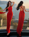 Giselle Backless Maxi Dress