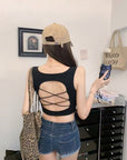Remi Criss-Cross Back Padded top