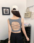 Remi Criss-Cross Back Padded top