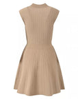 Lilliana Pleated Knit Dress
