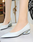 Symphony Oval Heel Sandals- Gloss