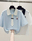 Collins Miu Miu Tie on T-Shirt