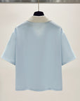 Collins Miu Miu Tie on T-Shirt
