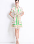 Wren Printed Wrap Dress