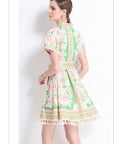 Wren Printed Wrap Dress