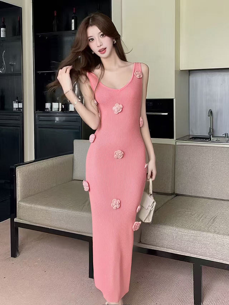 Remi Flower Knit Dress – VÈRV LABEL®