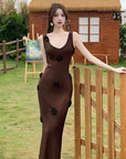 Remi Flower Knit Dress
