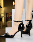 Zoe Pointed Toe Kitten Heels