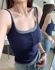 Alani Padded Pseudo Tank Top
