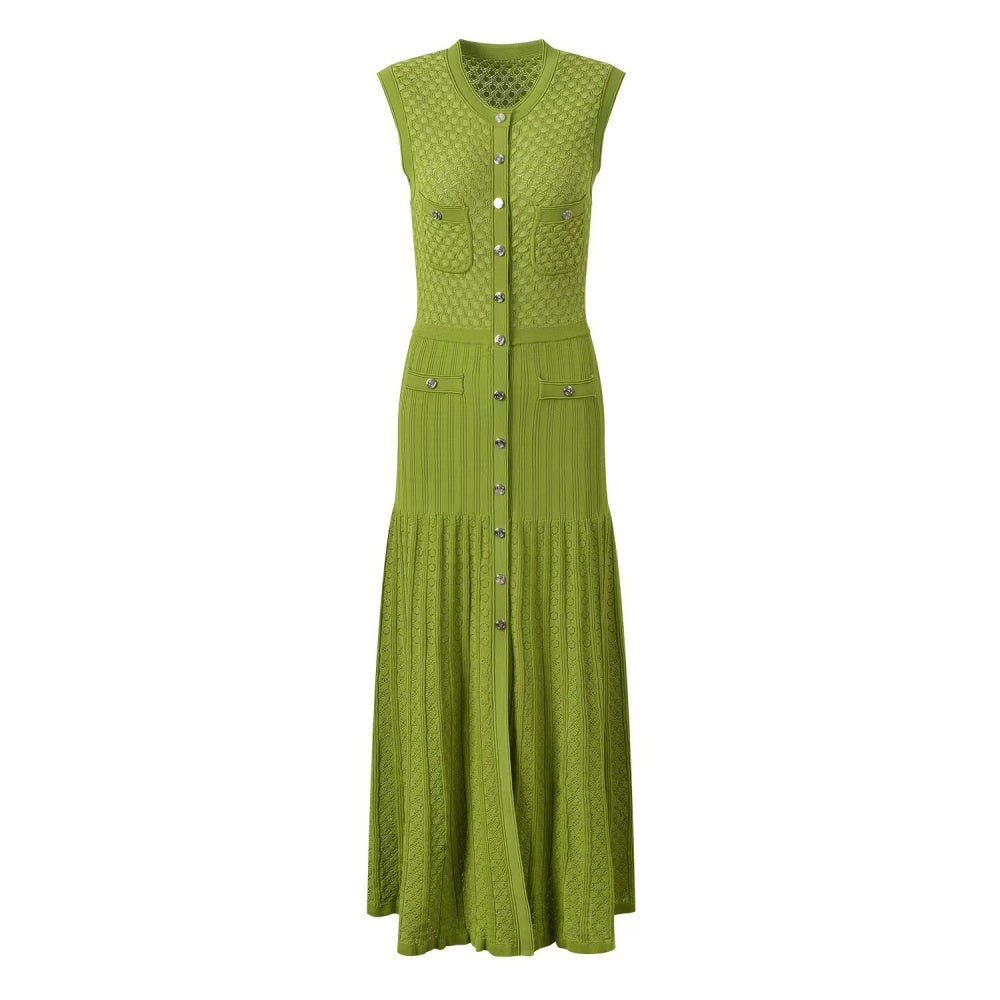 slim fit dress slacks Alexandra Sandro Knit Midi Dress – VÈRV LABEL®