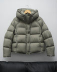 puffer bomber jacket with hoodie for winters