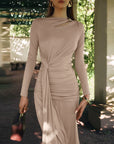 Callie Luxe Fold Dress