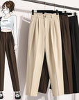 HIgh Waist Korean Ankle Pants