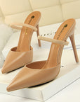 Lucy Strappy High Heel Pumps