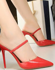Lucy Strappy High Heel Pumps